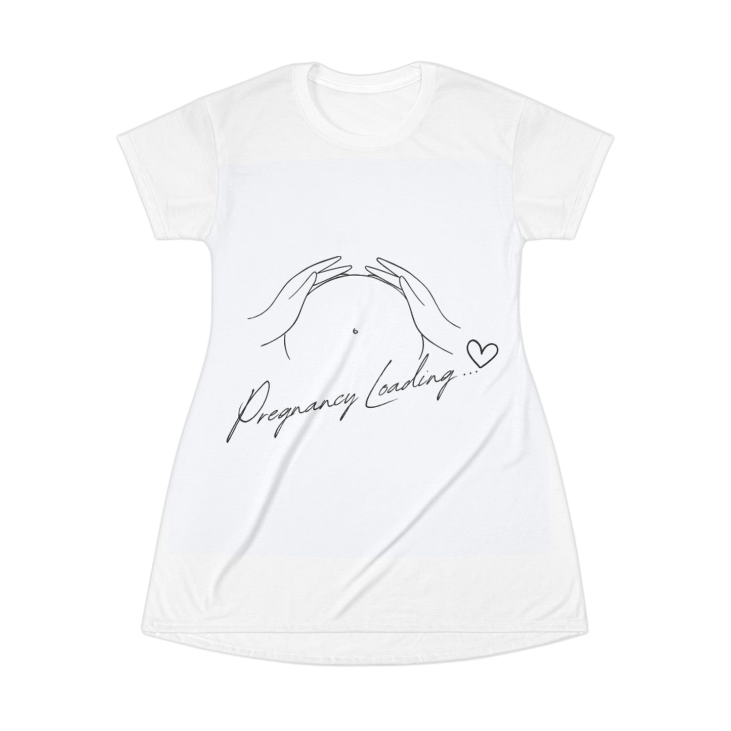 T-Shirt Dress-Pregnancy Loading ...